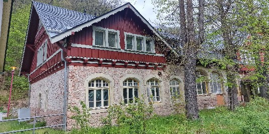 Tharand Bahnhof Fassade Restauriert Tharand Bahnhof Fassade Restauriert