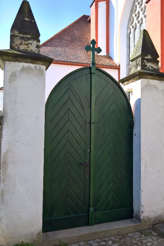 Panschwitz- Kuckau St. Marienstern Friedhofstor Rekonstruktion